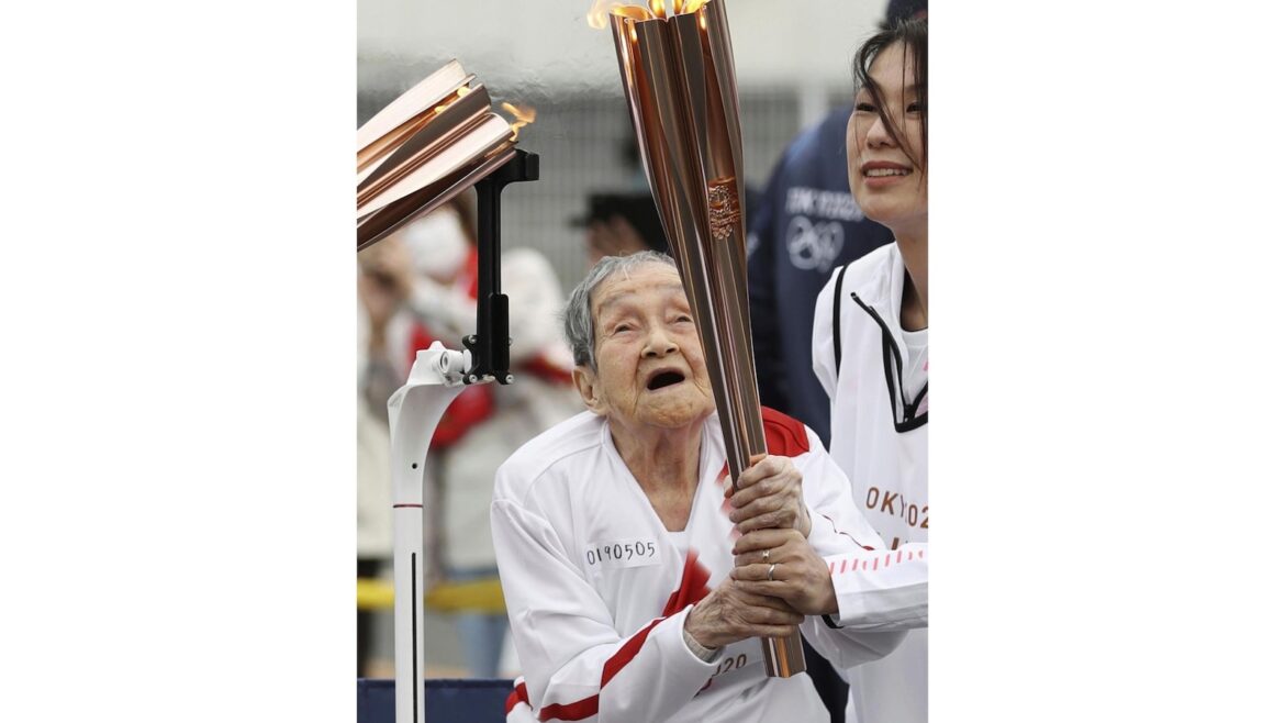 Japan’s oldest person is a 114-year-old retired doctor who carried an Olympic torch Japan's oldest person is a 114-year-old retired doctor who carried an Olympic torch