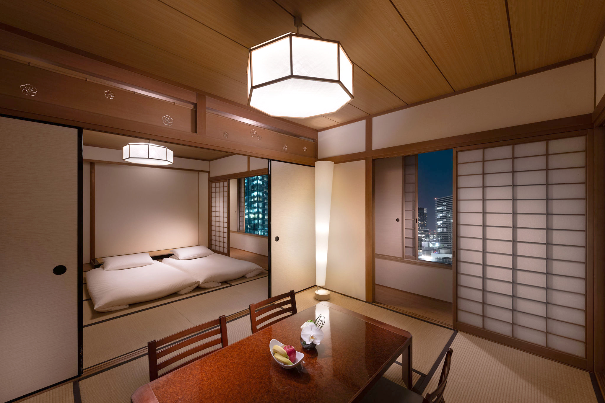 A guest room at Hilton Osaka, Japan