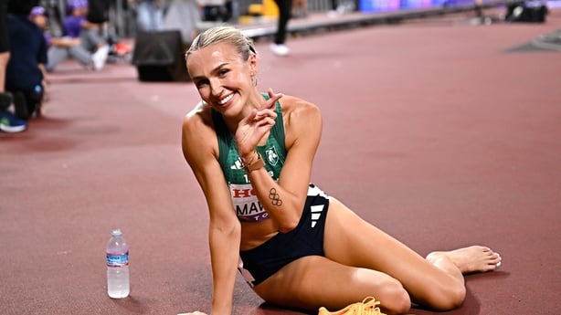 14 September 2025; Sharlene Mawdsley of Ireland after finshing fourth in the women's 400m heats during day two of the World Athletics Championships Tokyo 2025 at Japan National Stadium in Tokyo, Japan. Photo by Sam Barnes/Sportsfile