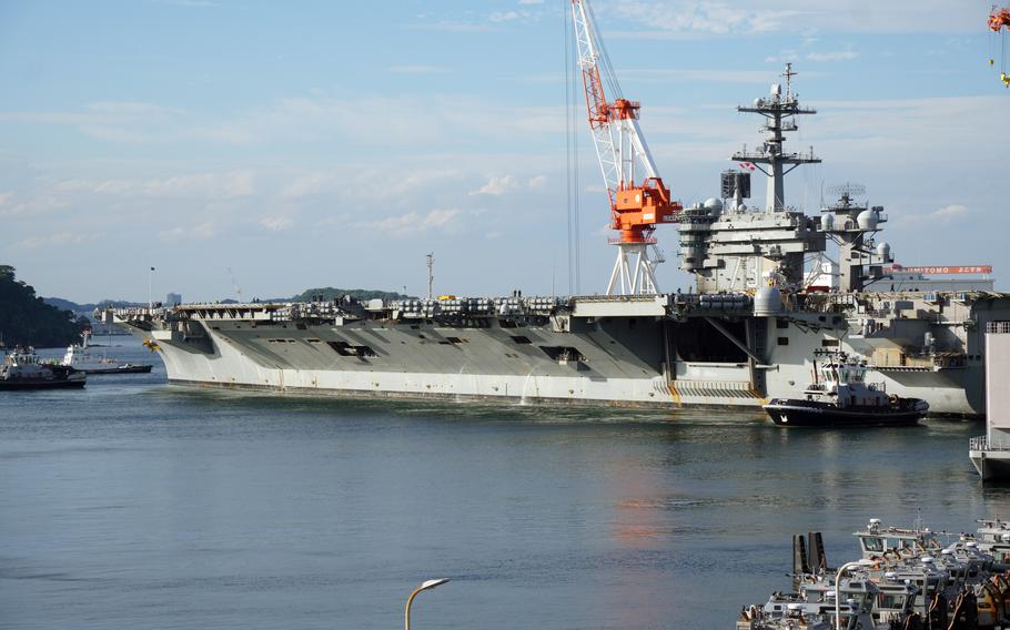 The USS George Washington prepares to resume its annual patrol.