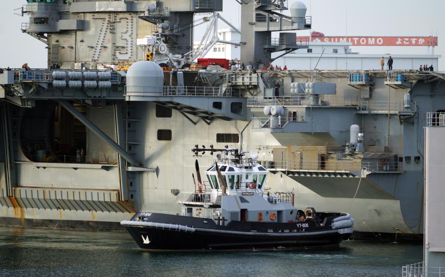 The USS George Washington prepares to resume its annual patrol.