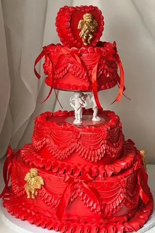 April's Baker Paris-inspired wedding cake