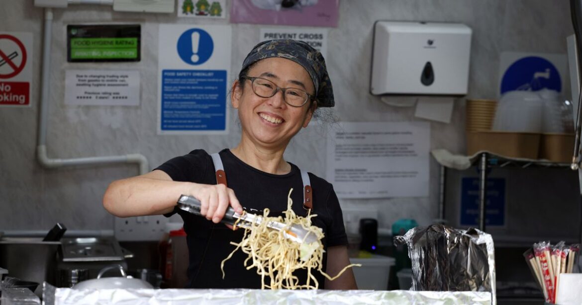 Sunderland bingo hall car park where you can pick up Japanese street food from a van Ipso logo