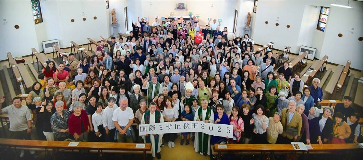 International Mass in Japan highlights unity across languages, cultures, and traditions