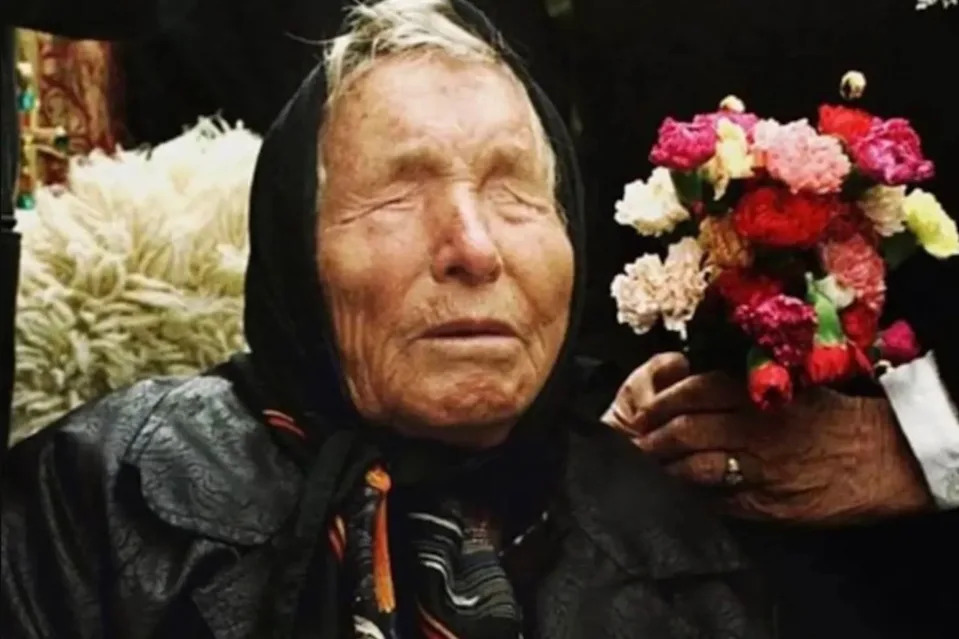 Blind Bulgarian mystic Baba Vanga, whose so-called powers of prognostication are legendary in psychic circles.