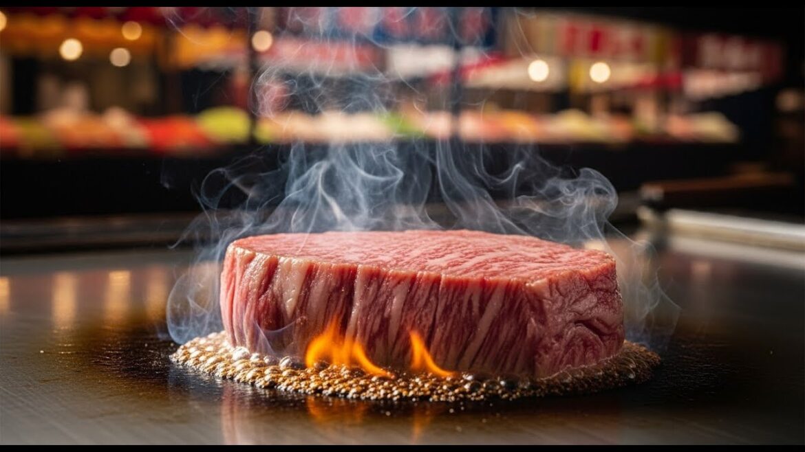 Unforgettable cooking of Wagyu and Kobe Beef omakase prepared right in front of us Unforgettable cooking of Wagyu and Kobe Beef omakase prepared right in front of us