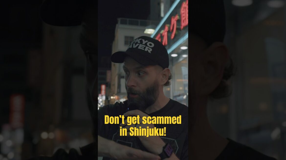 Don’t get SCAMMED in Shinjuku! #tokyo #japan #scam #shinjuku #tokyotrip #新宿 #djvivid #tokyotravel