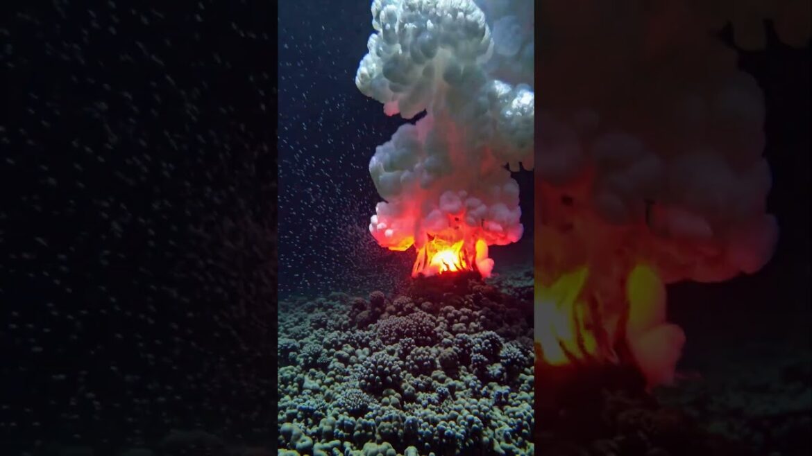 🌊🔥 Underwater Volcano Eruption! 🌋💥