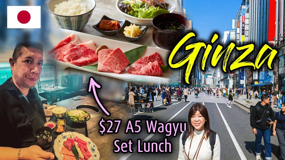 Walk Around Tokyo’s Luxury District 🇯🇵 Trying Kobe Beef in Ginza! Walk Around Tokyo’s Luxury District 🇯🇵 Trying Kobe Beef in Ginza!