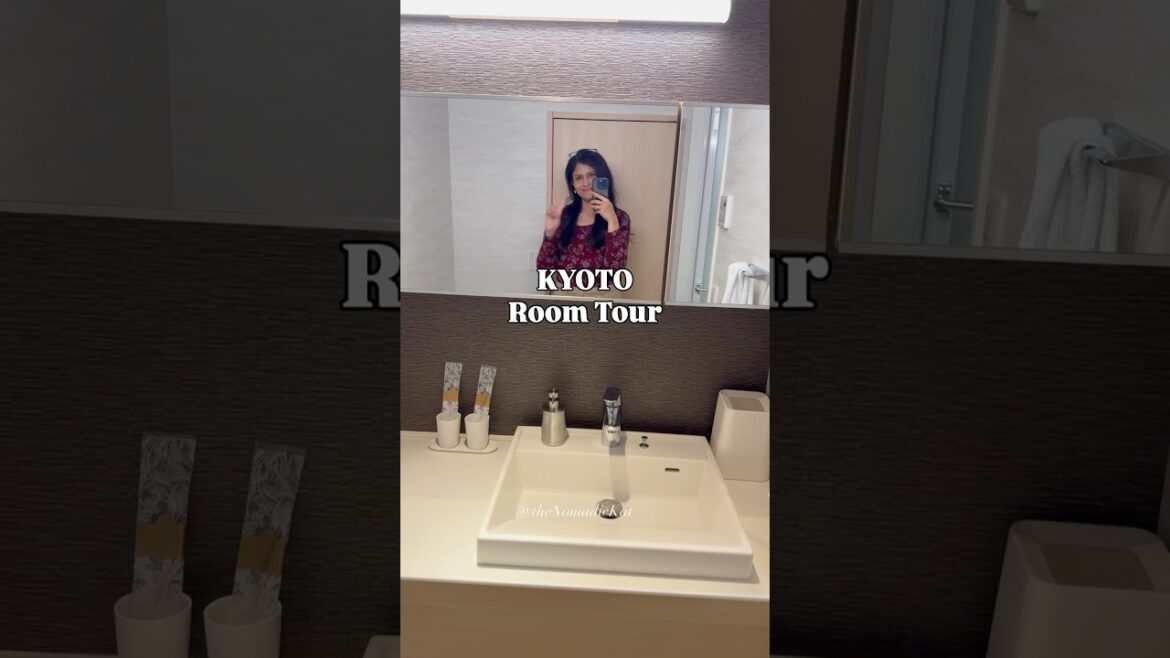 Kyoto Stay Room Tour 🫶🏼 #japantravel #japanvlog #kyoto #roomtour