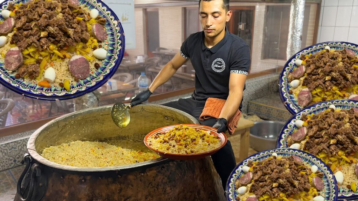Bukhara OSH SOFI in a very HISTORICAL Cauldron | The Best GASTRONOMIC Food tour