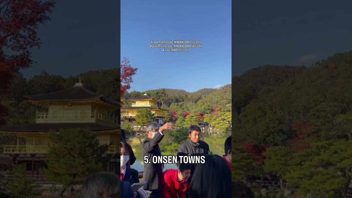 Top 10 trending Japan destinations in September 2025