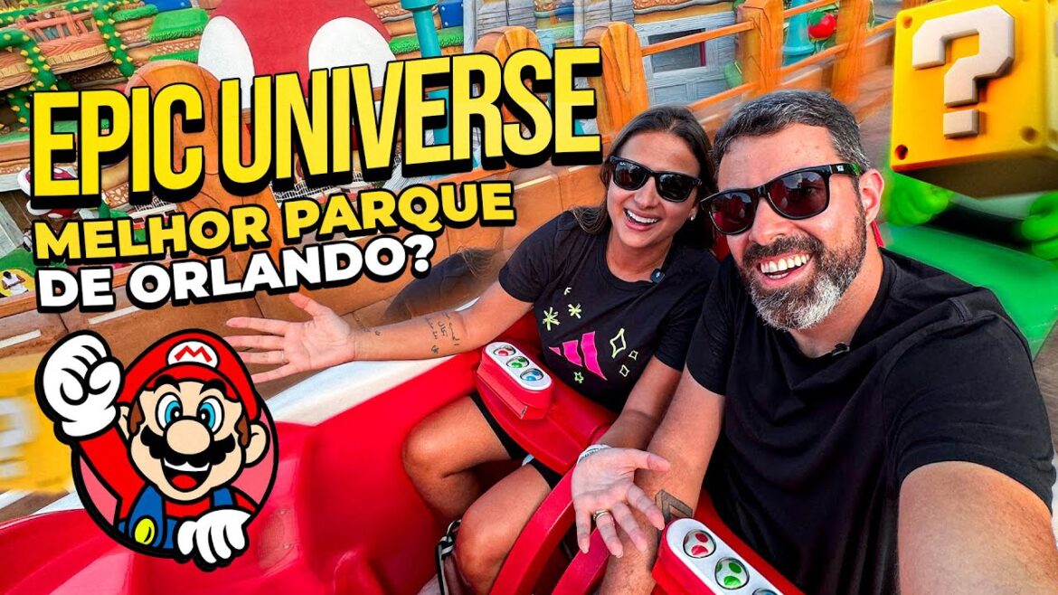 EPIC UNIVERSE 2025 PRÉVIA EXCLUSIVA 🔥 Todas as Áreas + Preços