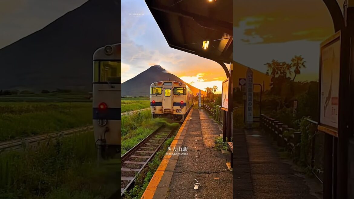 Japan’s Southernmost Train Station 🌅 Nishi-Oyama Scenic Views! Japan’s Southernmost Train Station 🌅 Nishi-Oyama Scenic Views!
