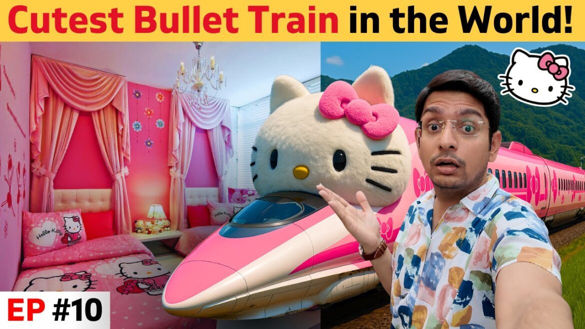 Japan’s Most Adorable Bullet Train Ride (Hello Kitty Shinkansen🚅💖) Japan’s Most Adorable Bullet Train Ride (Hello Kitty Shinkansen🚅💖)