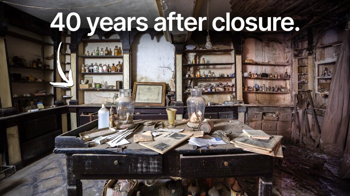 Inside an Abandoned Pharmacy Lost For 40 Years! Inside an Abandoned Pharmacy Lost For 40 Years!