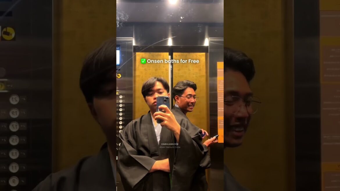 HOTEL WITH ITS OWN 7/11 + FREE ONSEN IN OSAKA #osakajapan #osakahotel #japaneseonsen #klooktravel