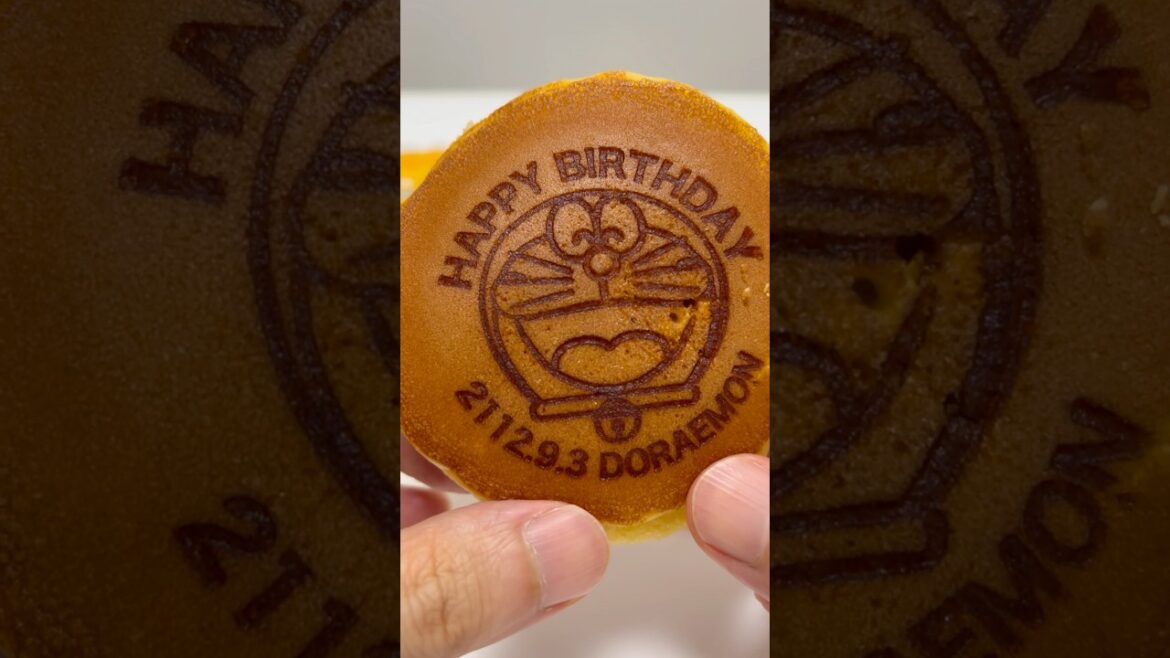 Doraemon Dorayaki Happy Birthday Doraemon! #shorts