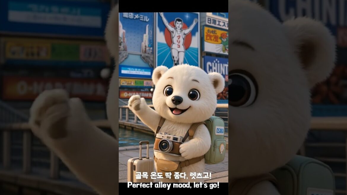 Osaka Adventures With a Cute Bear Guide! #gomi #japan #osaka Osaka Adventures With a Cute Bear Guide! #gomi #japan #osaka