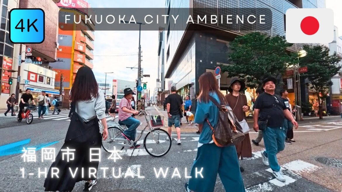 Walking from Fukuoka Airport to Hotel | Hakata | Fukuoka | Japan | 4K Virtual Walk Walking from Fukuoka Airport to Hotel | Hakata | Fukuoka | Japan | 4K Virtual Walk