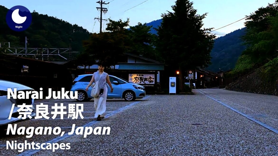 ⁴ᴷ Nagano: Narai Station (長野県: 奈良井駅) - Japan Walking Tour (August, 2025)