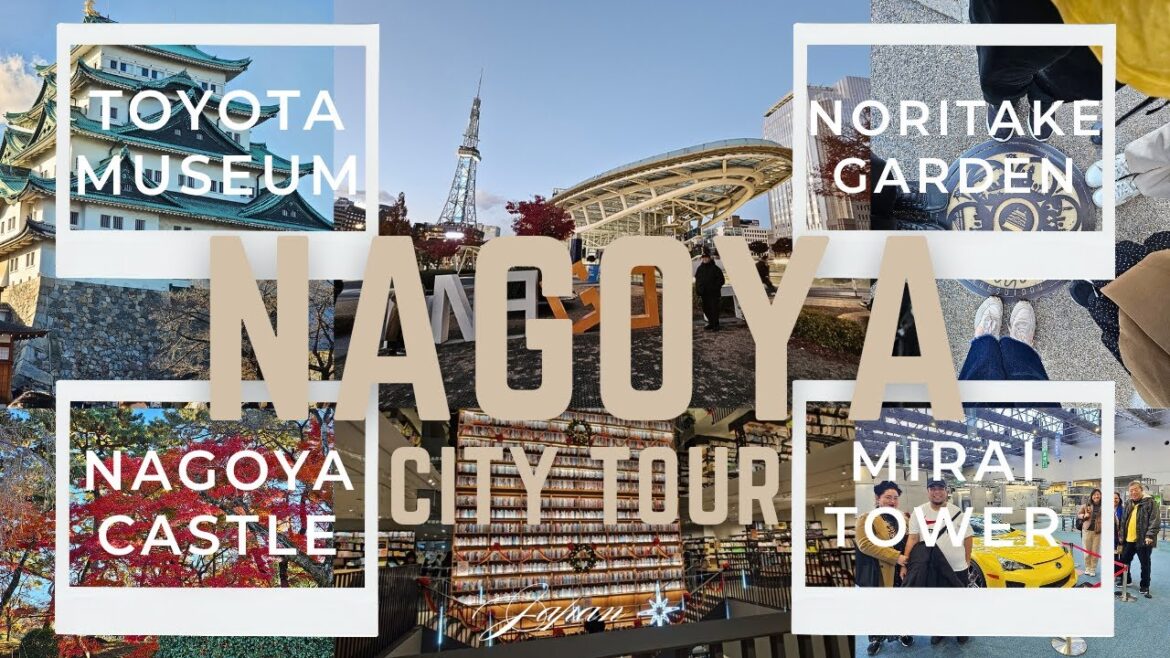 Vlog 9: Nagoya, Japan (Toyota Commemorative Museum, Noritake Garden, Nagoya Castle, Mirai Tower)