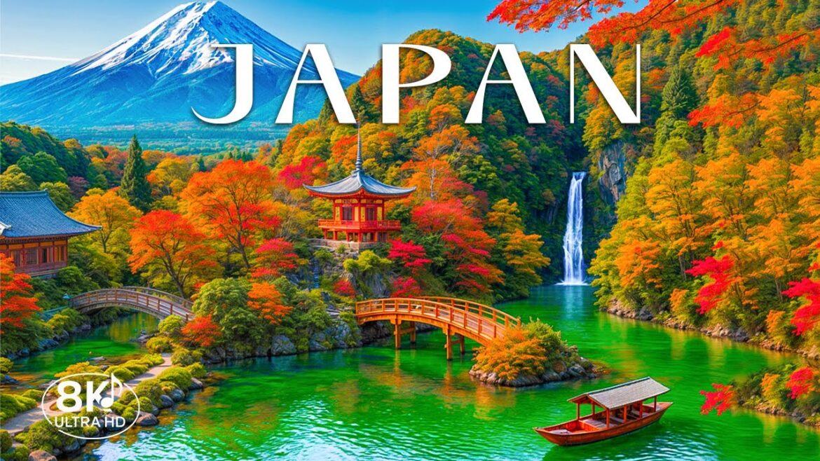 πScenic Autumn Japan 8K | Kyoto Temples, Mount Fuji & Colorful Fall Wonders with Piano πScenic Autumn Japan 8K | Kyoto Temples, Mount Fuji & Colorful Fall Wonders with Piano