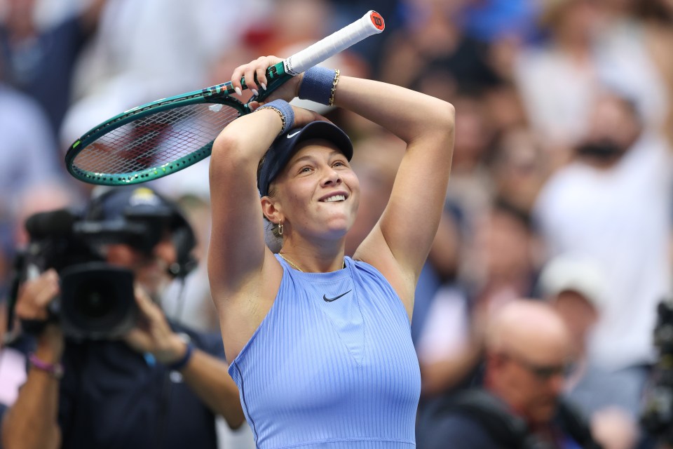 Anisimova made it back-to-back major finals after defeating Naomi Osaka