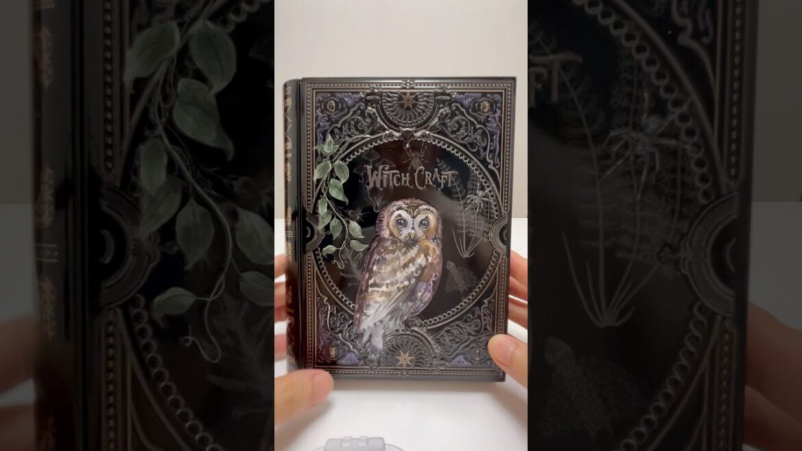 Halloween Witchcraft Book Cookie Tin #shorts