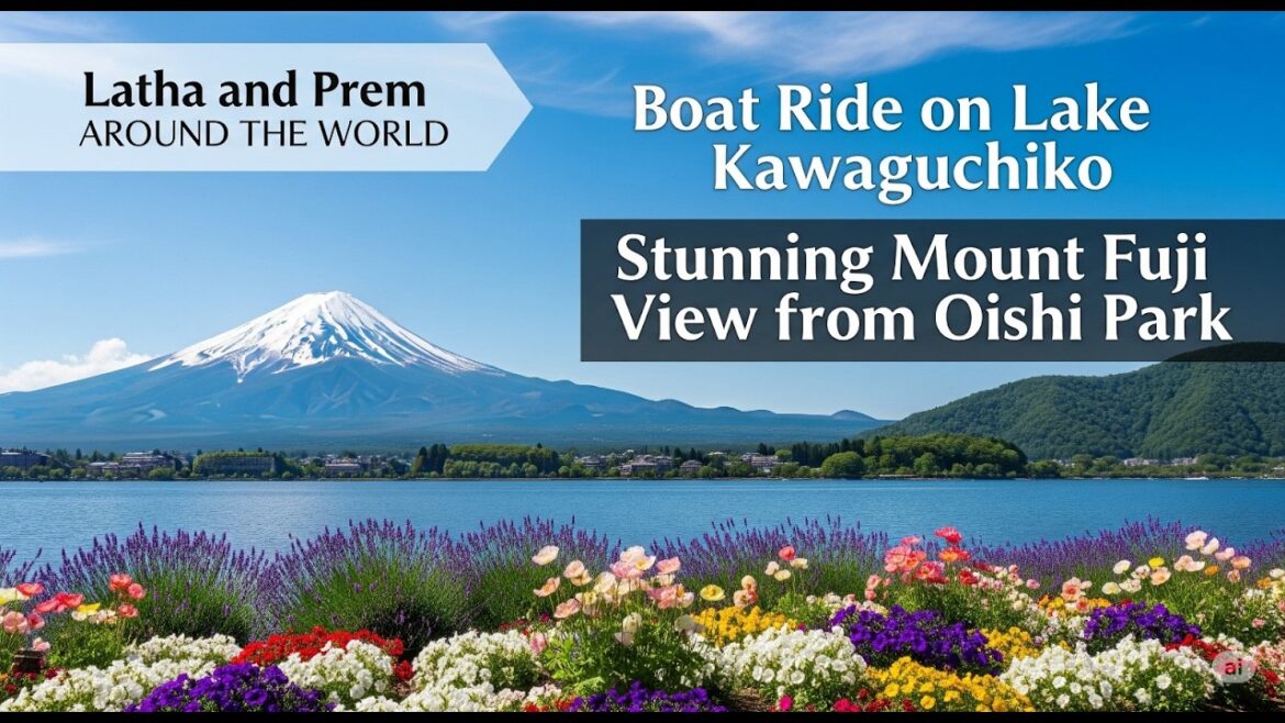 Boat Ride on Lake Kawaguchiko | Stunning Mount Fuji Views from Oishi Park