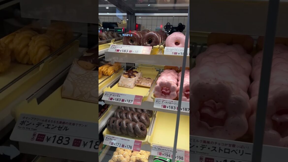 Only in Japan! #misterdonut #okinawa #japan #food Only in Japan! #misterdonut #okinawa #japan #food