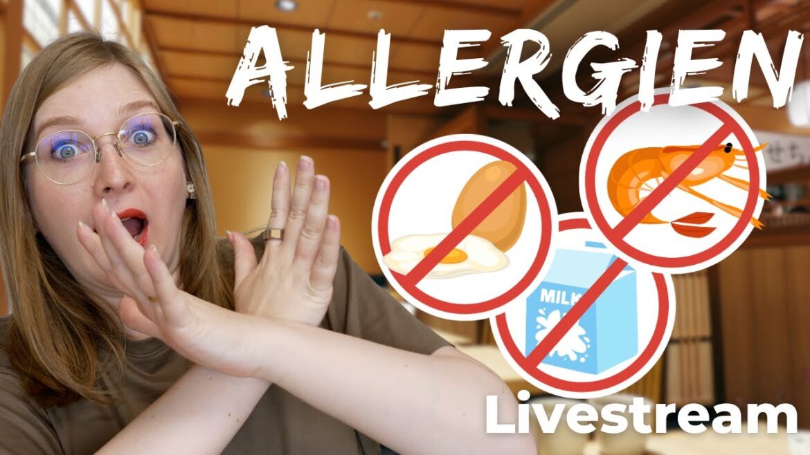 Allergien und Lebensmittelunverträglichkeiten in Japan [Livestream]