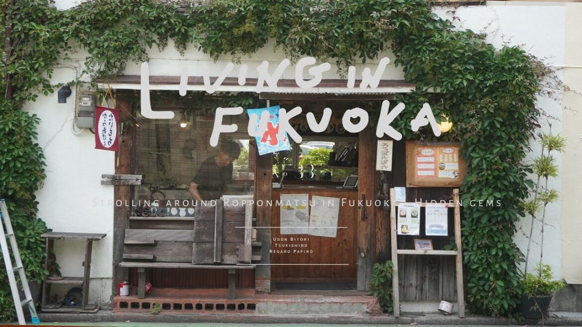 Living in Fukuoka no.33 | Hidden gems in Ropponmatsu, Fukuoka