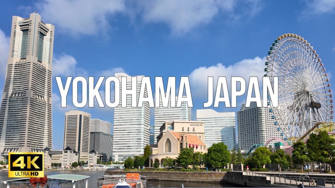 YOKOHAMA JAPAN 4K WALKING TOUR - The Iconic Yokohama Morning Route | [4K HDR]