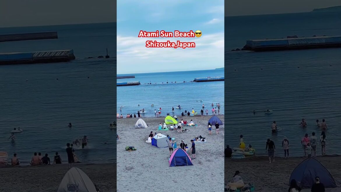 Enjoying Summer Season #beach #japan #happy #shortvideo #shorts