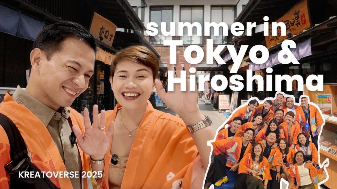 Summer in Tokyo and Hiroshima JAPAN | Got our first international award! Travel Guide AUG2025