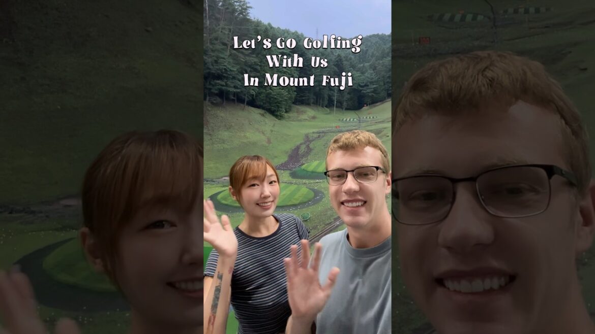 Let’s go golfing with us in Mount Fuji #travel #vlog #fuji #golf Let’s go golfing with us in Mount Fuji #travel #vlog #fuji #golf