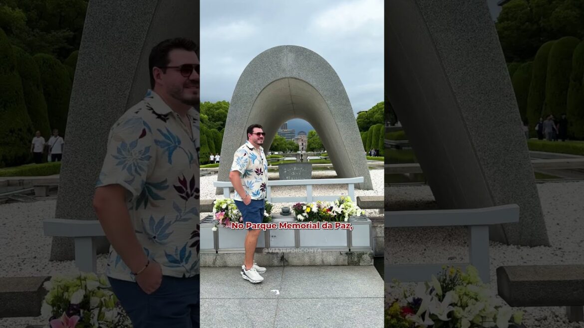 Visitamos Hiroshima e Nagasaki no Japão em pleno aniversário de 80 anos da Bomba Atômica #Shorts Visitamos Hiroshima e Nagasaki no Japão em pleno aniversário de 80 anos da Bomba Atômica #Shorts