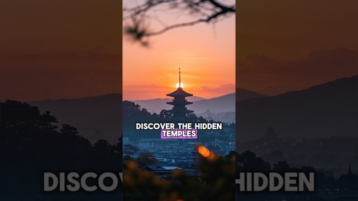 Discover Kyoto’s Hidden Temples and Tea Houses! Discover Kyoto's Hidden Temples and Tea Houses!