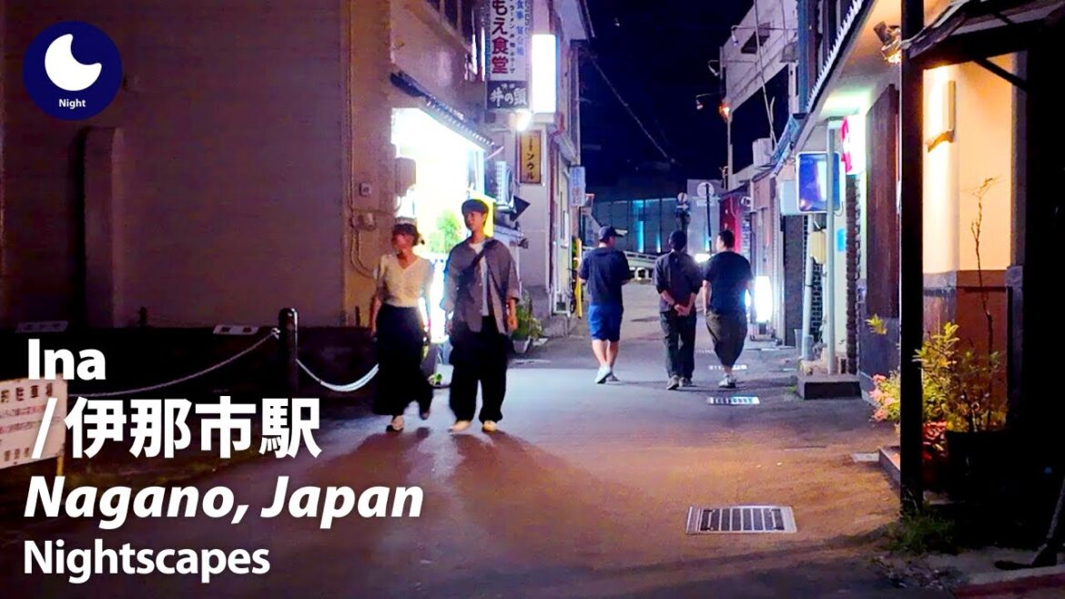 ⁴ᴷ Nagano: Inashi Station (長野県: 伊那市駅) - Japan Walking Tour (September, 2025)