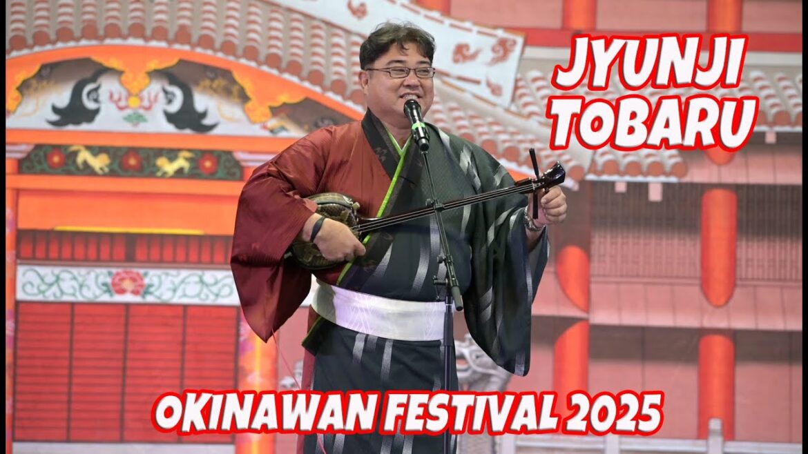 Jyunji Tobaru at Okinawan Festival August 31, 2025 11