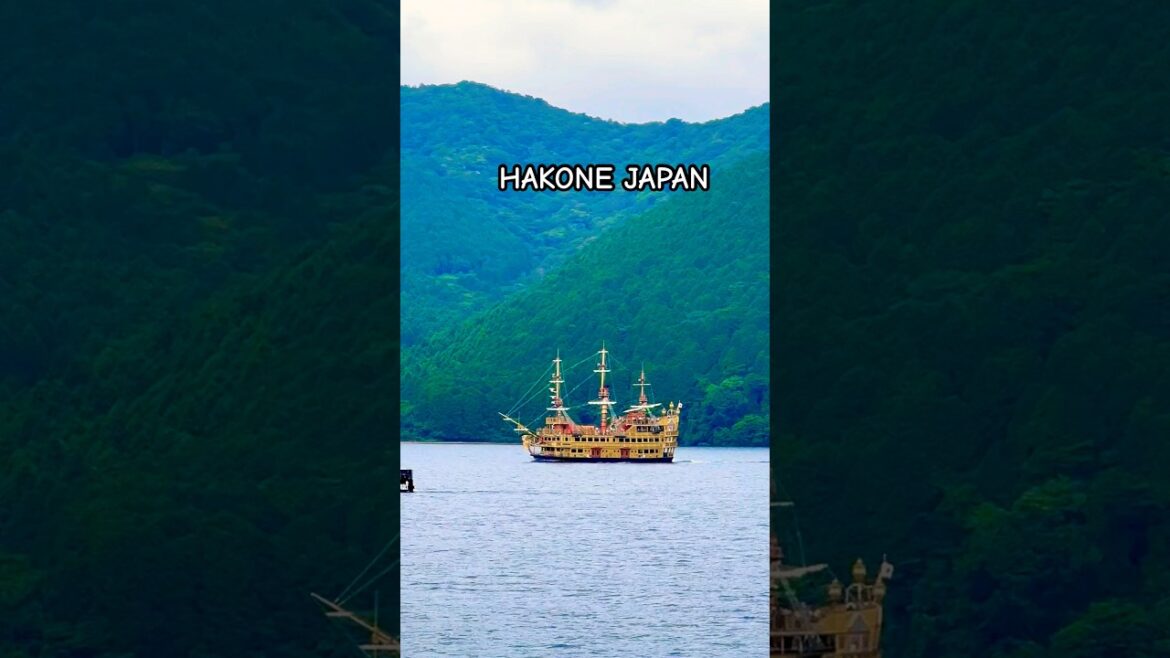 Sea-faring serenity.Relax and take in the views on the Hakone Pirate Ship #shorts #fypシ゚viral #japan Sea-faring serenity.Relax and take in the views on the Hakone Pirate Ship #shorts #fypシ゚viral #japan