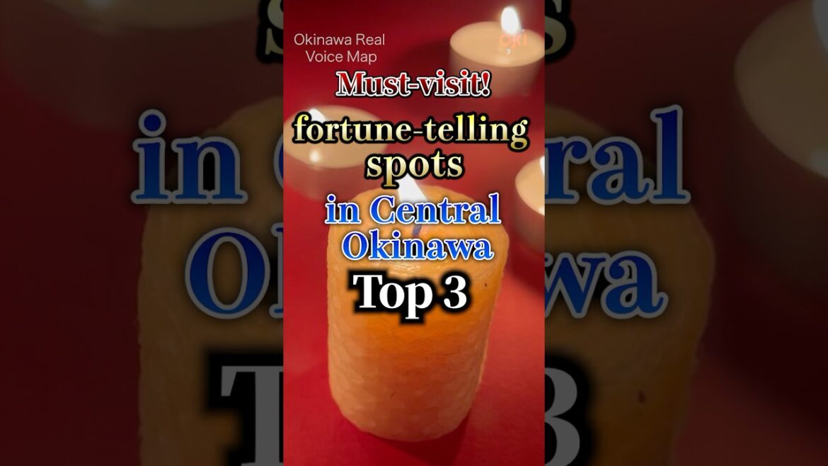 Must-visit fortune-telling spots in Northern OkinawaTop 3