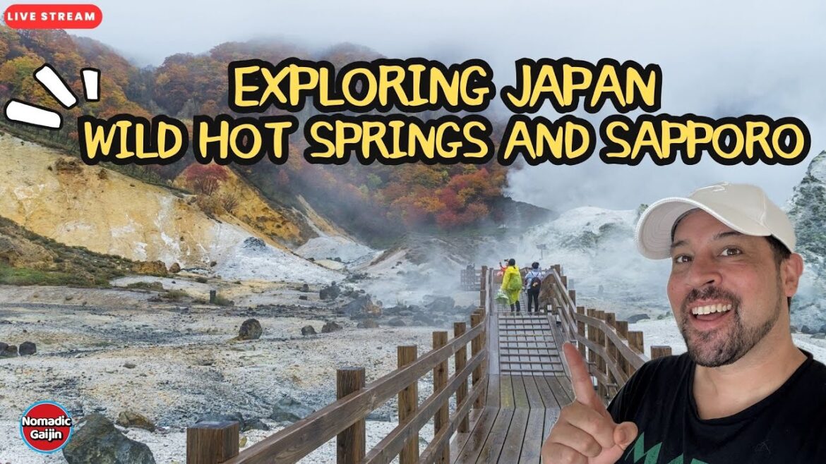 (LIVE) Hokkaido Trip Day 5: Hot Spring Mountain and Sapporo