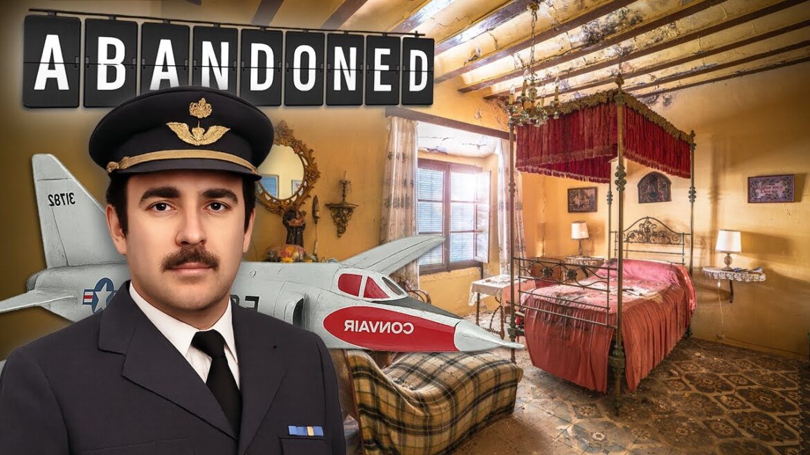 Abandoned Air Force Pilot’s Mansion – Secrets Revealed! Abandoned Air Force Pilot's Mansion - Secrets Revealed!