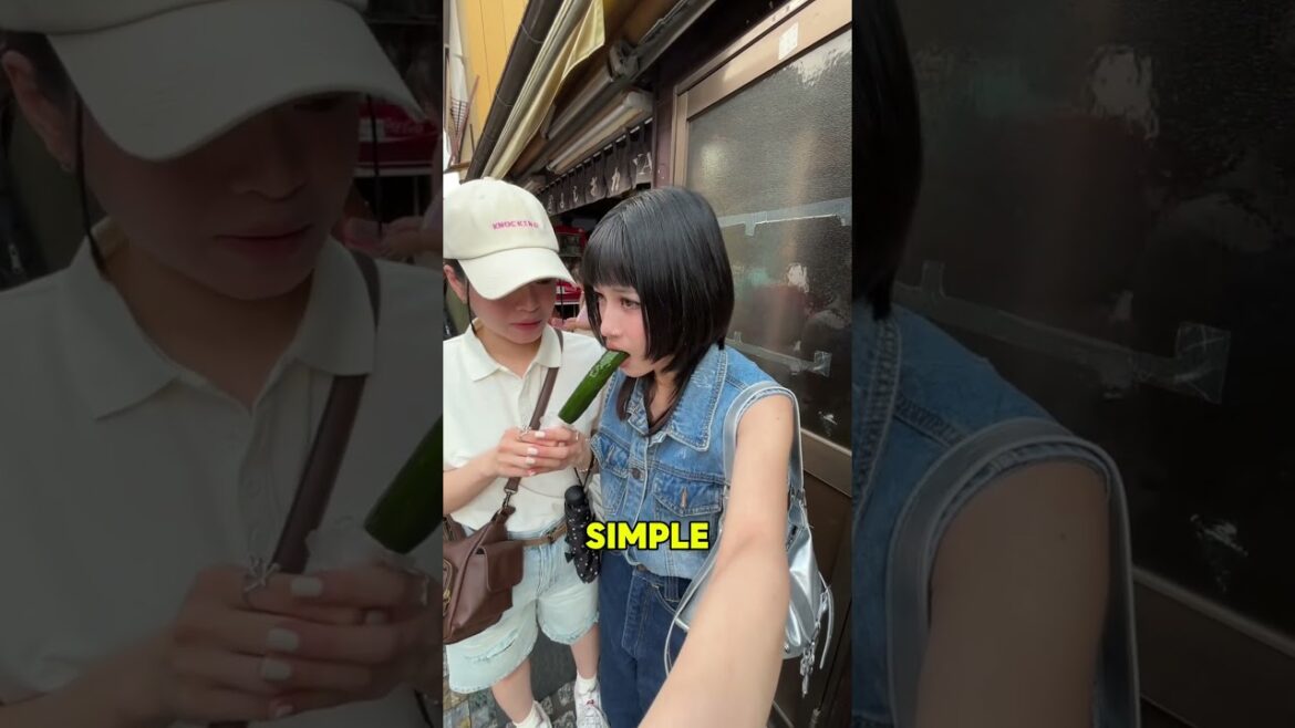 Japan’s Healthiest Street Food Surprise 🥒 Japan’s Healthiest Street Food Surprise 🥒