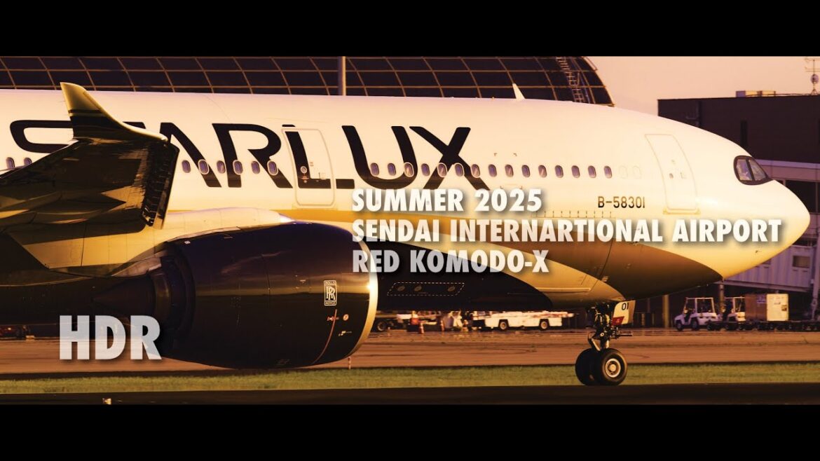 [HDR] SUMMER 2025 SENDAI INTERNATIONAL AIRPORT / RED KOMODO-X