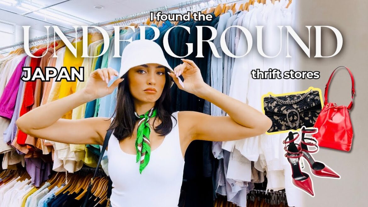 I found the UNDERGROUND REAL thrift stores in JAPAN 🇯🇵