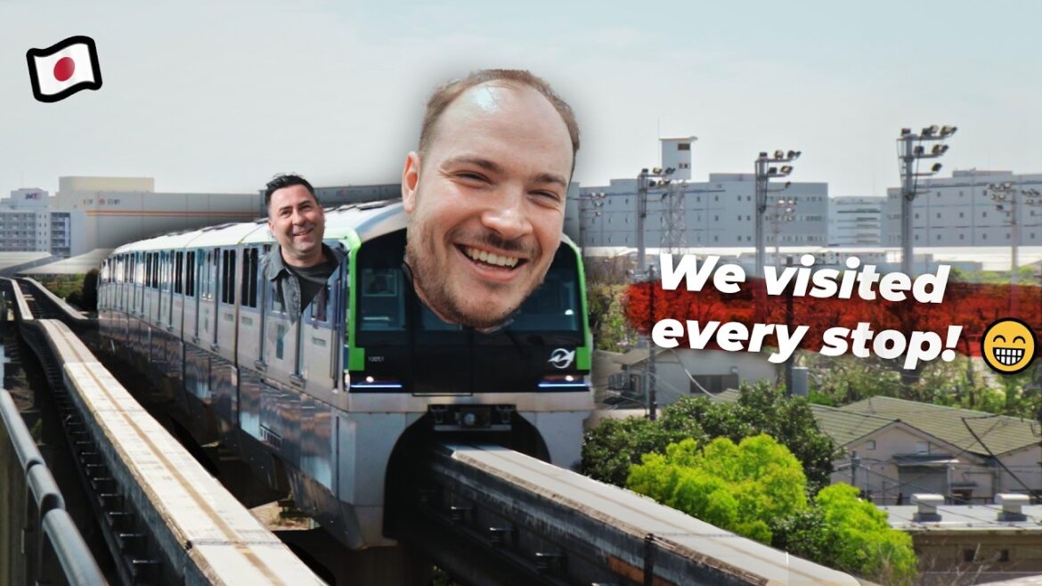 We Visited Every Stop of The Tokyo Monorail! - feat. @NinjaMonkeyguy