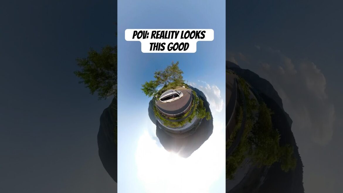 Can you imagine reality looks this good #viralvideo #nature #japantravel #summerjapan #gifu #nagoya